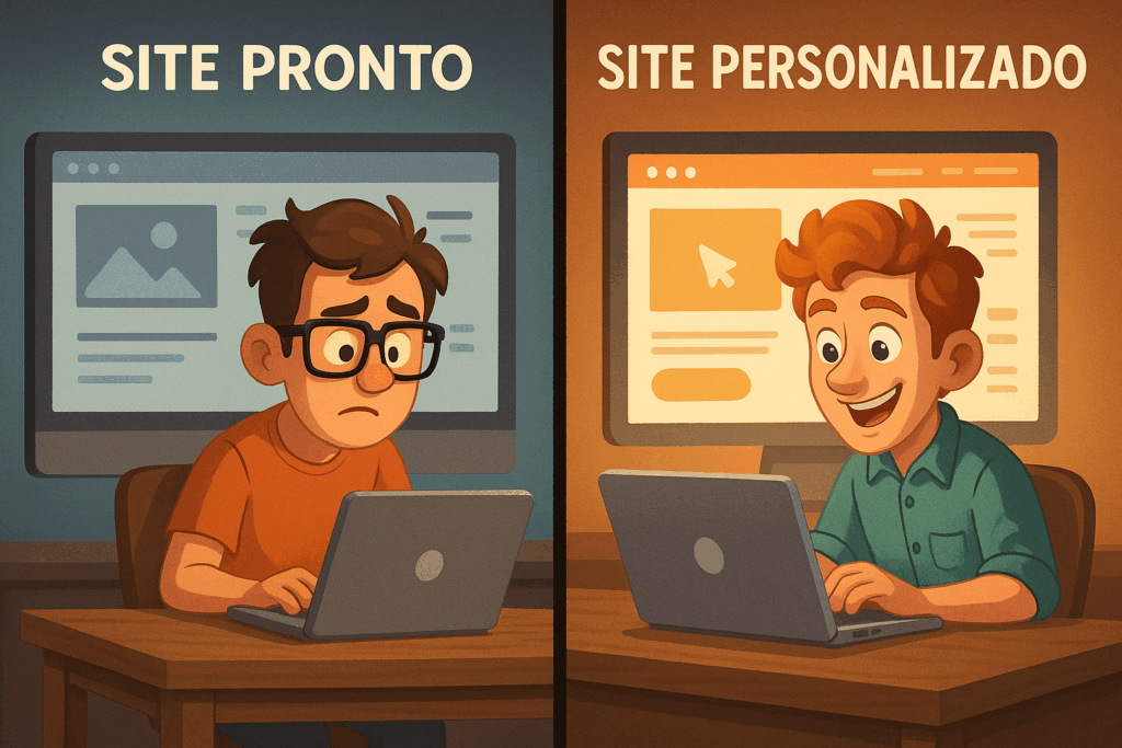 Site Pronto ou Personalizado