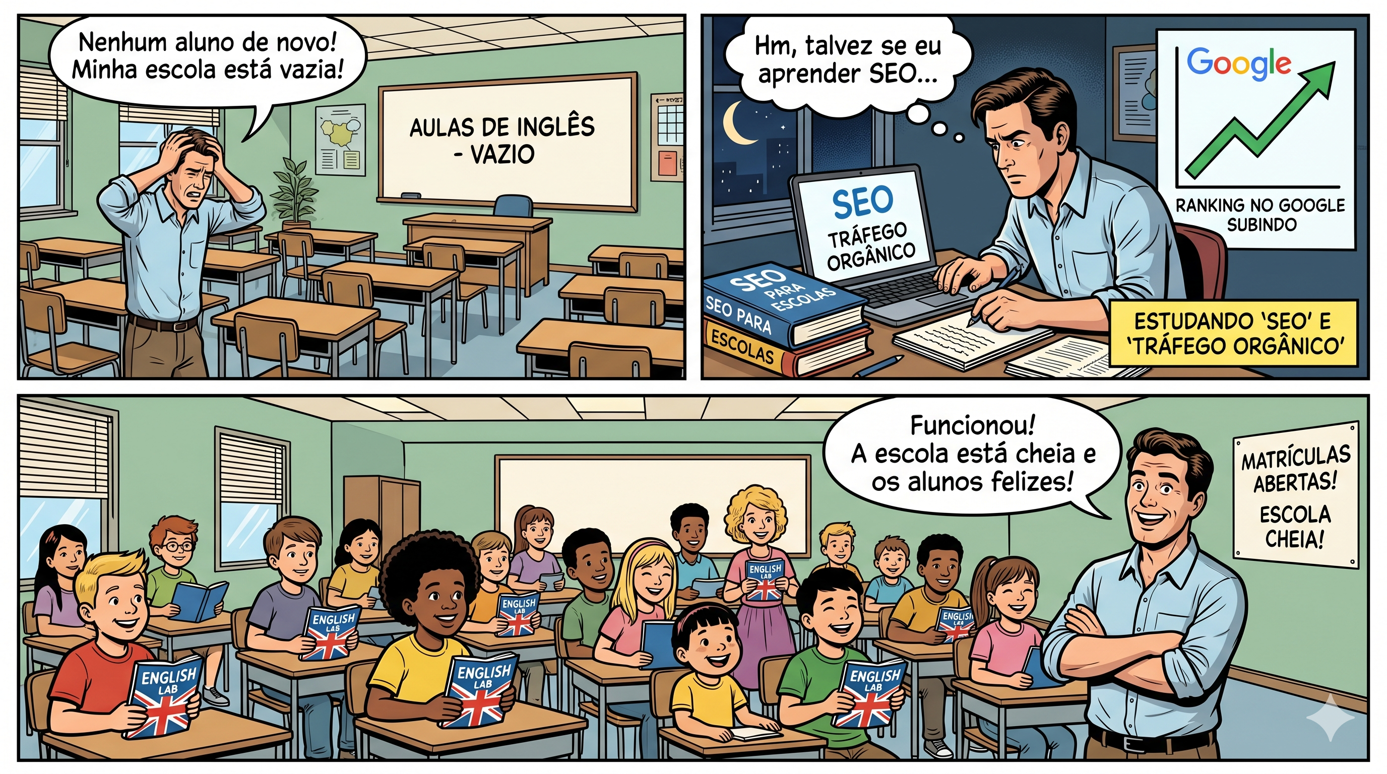 SEO para escolas de inglês